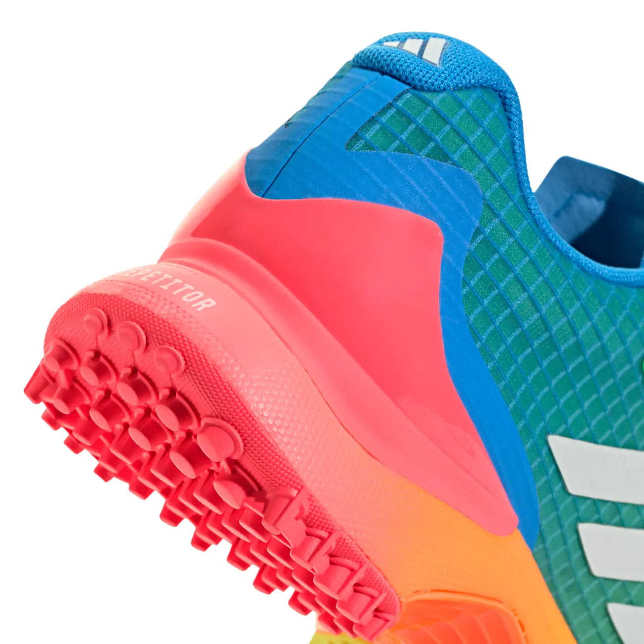 Adidas Fabela X 2 LE - Blue White Green Hockeyschoen