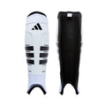 Adidas adipower Pro Shinguard - White Black Bescherming