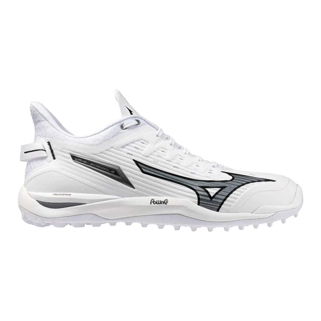 Mizuno Wave Leopardus - White/Metallic Gray Hockeyschoen