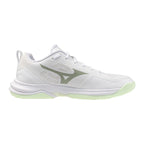 Mizuno Wave Stealth Pro Dames - White/Aqua Gray