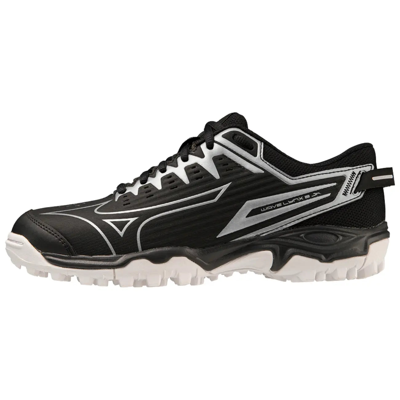Mizuno WAVE LYNX 2 Jr - Black Hockeyschoen