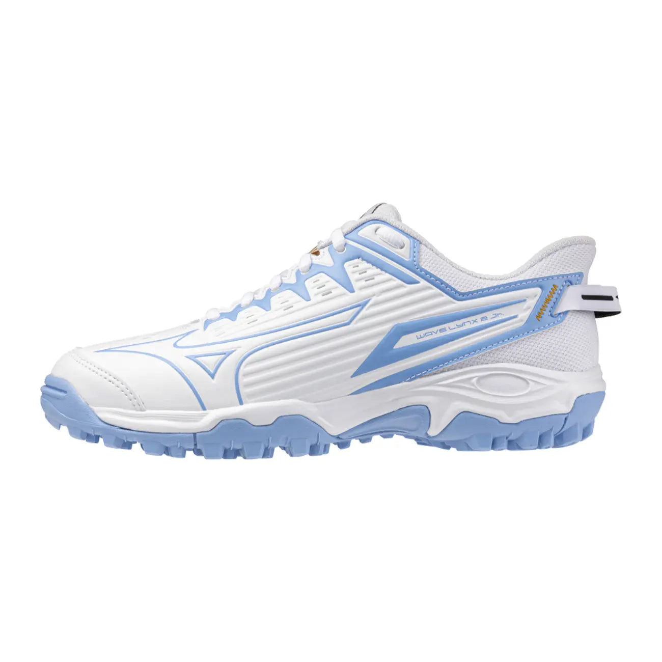 Mizuno Wave Lynx 2 Jr. - White/Celeste Hockeyschoen