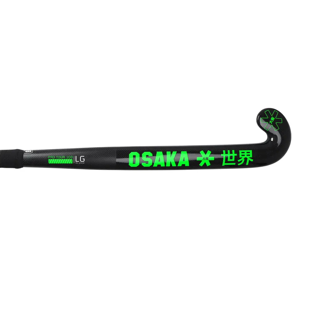Osaka Pro Tour 100-Low Groove-2.0 Ltd White - Iconic Black Hockeystick