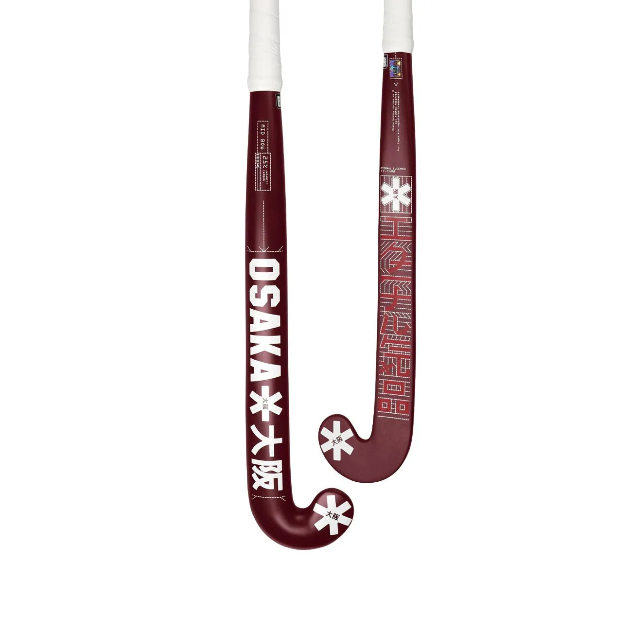 Osaka Mid Bow 25 - Cherry Lacquer Hockeystick