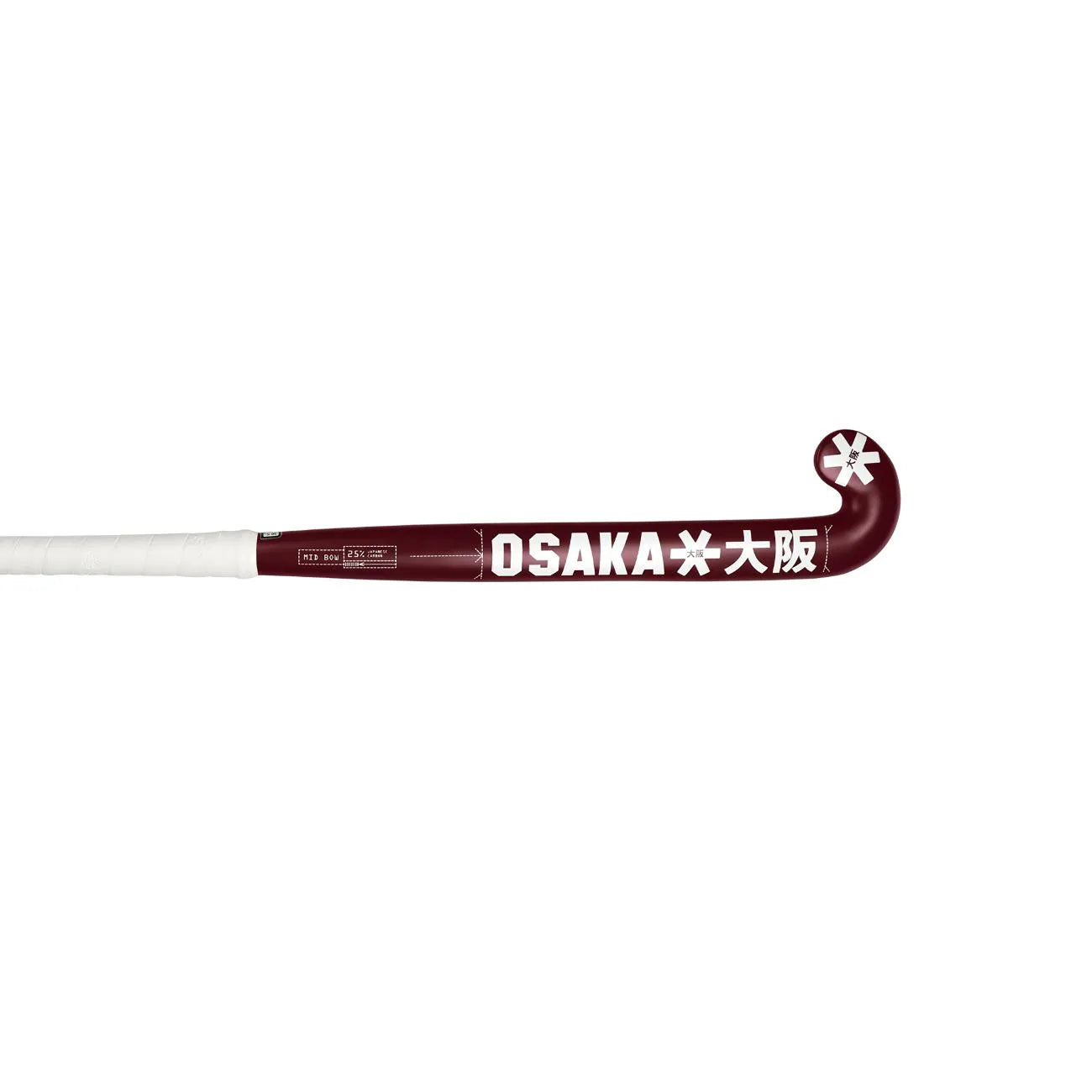 Osaka Mid Bow 25 - Cherry Lacquer Hockeystick