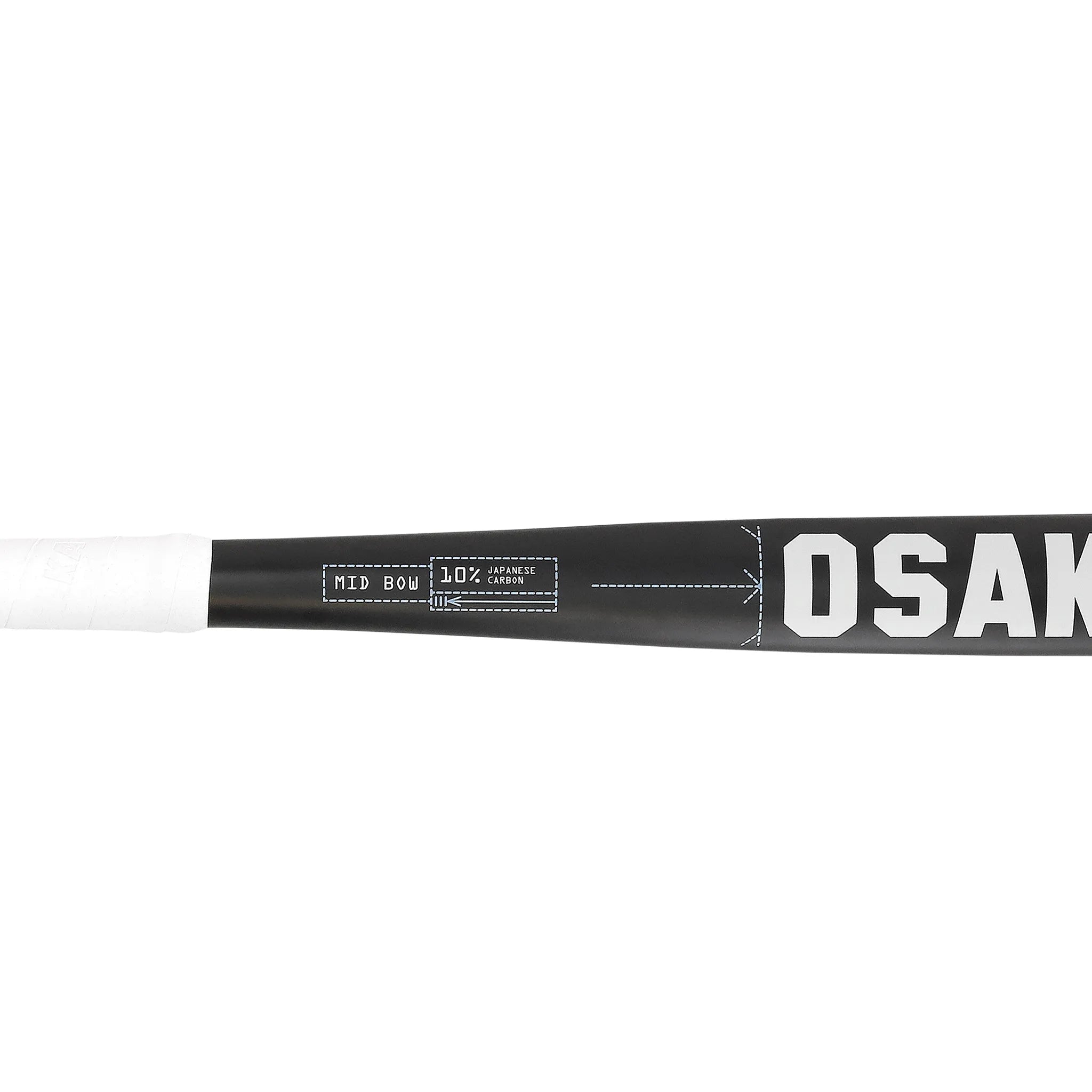 Osaka Mid Bow 10 - Quiet Gray Hockeystick