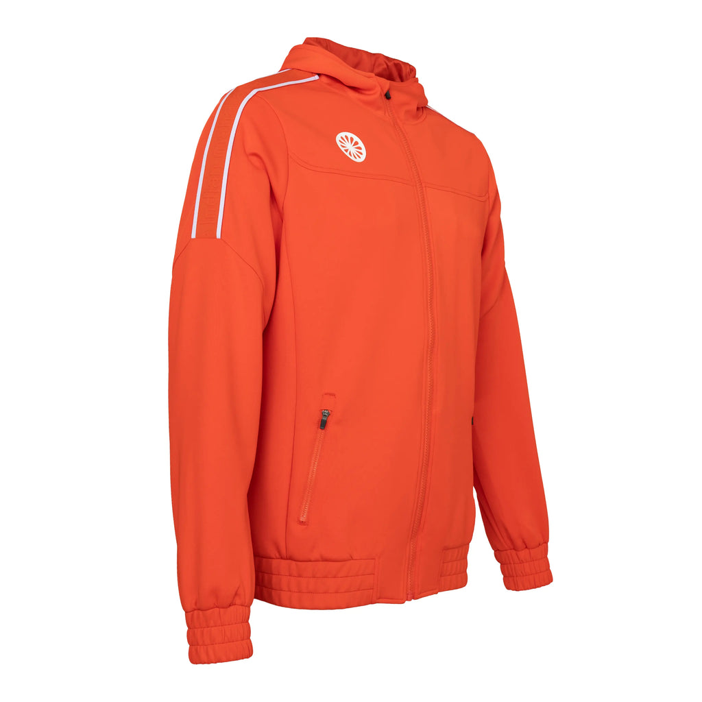 Indian Maharadja Jaipur kids performance hooded jacket - Orange Kleding