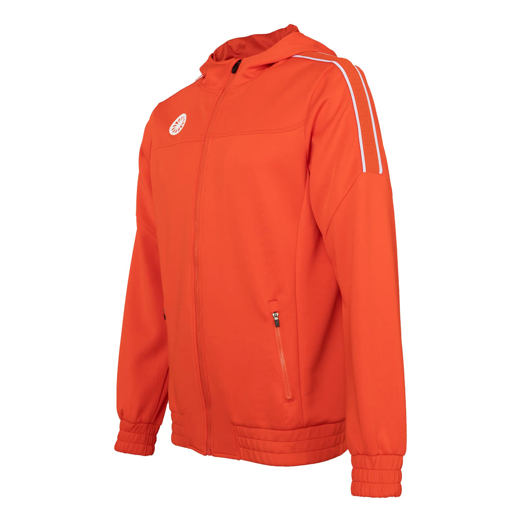 Indian Maharadja Jaipur kids performance hooded jacket - Orange Kleding