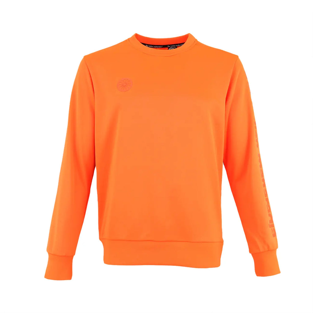Indian Maharadja Mumbai men sweater - Orange Kleding