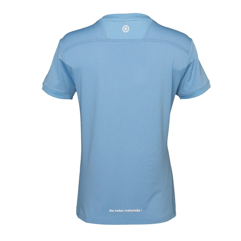 Indian Maharadja Jaipur women performance tee - Blue Kleding