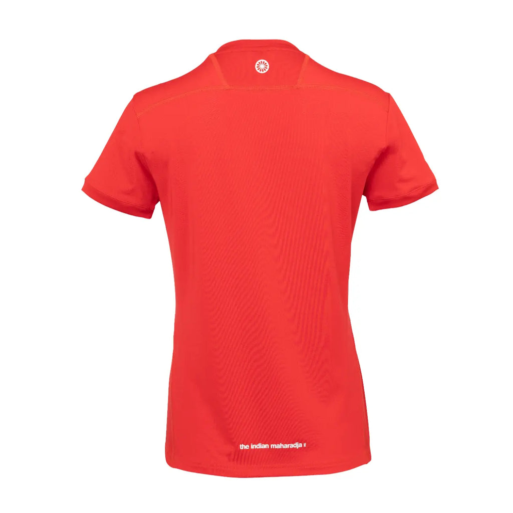 Indian Maharadja Jaipur women performance tee - Red Kleding