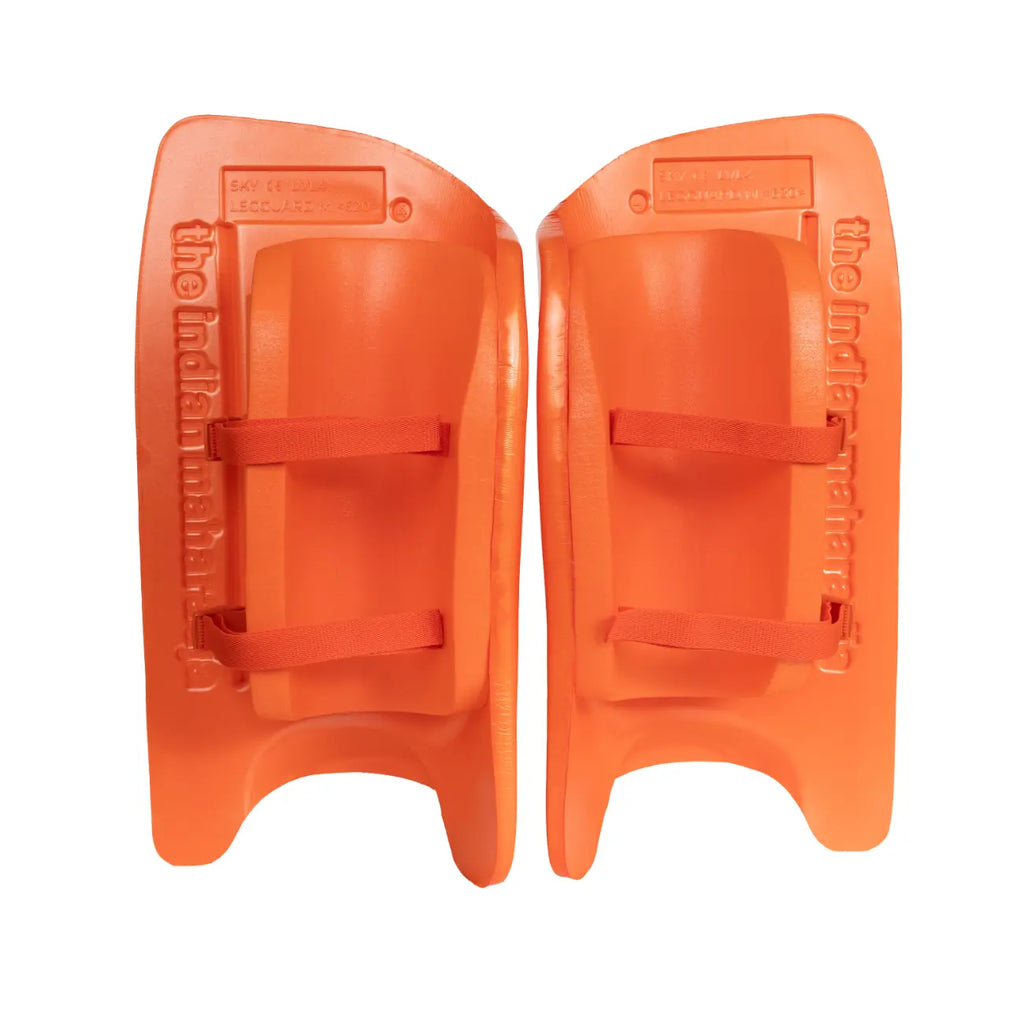 Indian Maharadja Sky Legguards High - Orange - productfoto 3