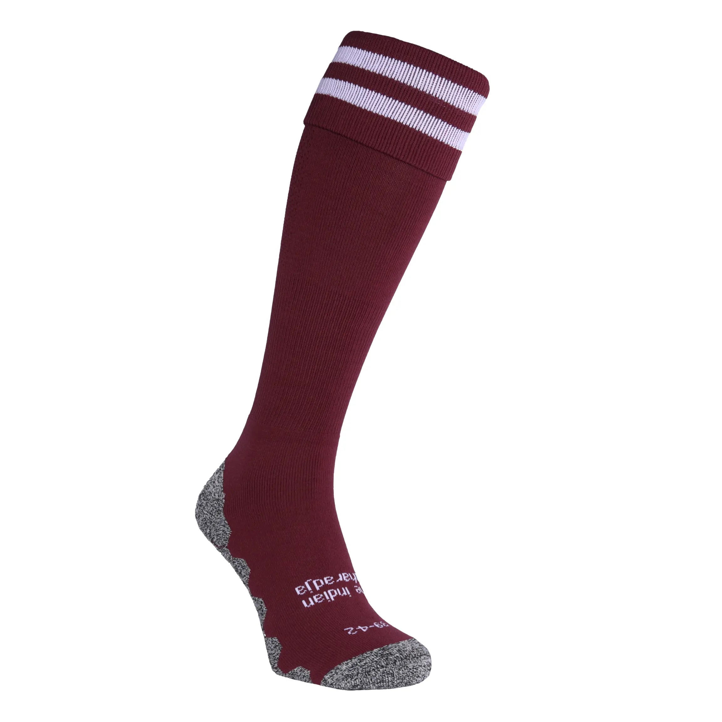Indian Maharadja Kneehigh training sock - Bordeaux Kleding