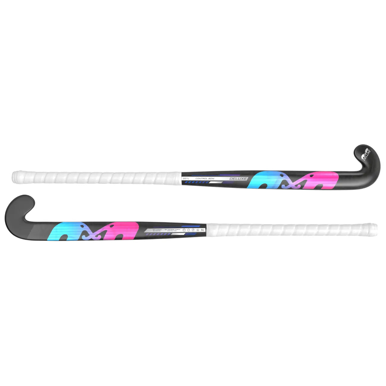 TK Deluxe Control Bow - Black-Sky-Pink Hockeystick
