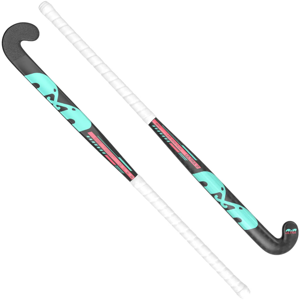 TK U2 Late Bow Plus - Black-Aqua-Pink Hockeystick