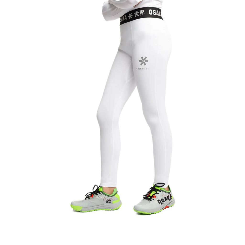 Osaka Kids Baselayer Tights - White